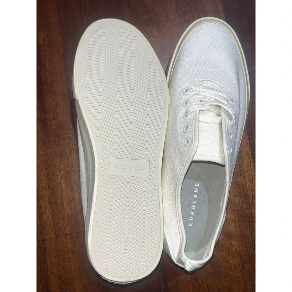 Everlane The Forever Sneaker in White Mens 12.5 New Athletic Shoes